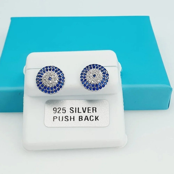 "925 Sterling Silver CZ Beautiful Earrings for Women, 1USPAR4235 - Picture 9 of 11